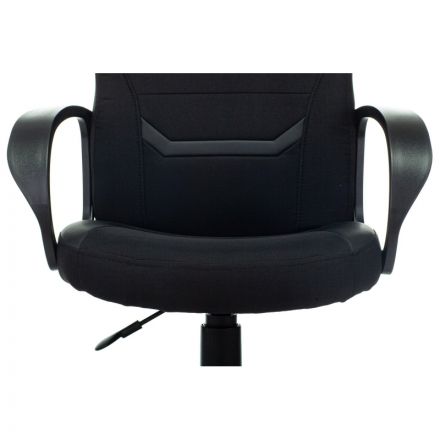 Кресло VB_Echair Easy Game-904 TPU кожзам черный пластик