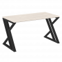 Loft Стол рабочий VR.L-SRZ-3.7 Денвер светлый/Чёрный металл 1380*720*750