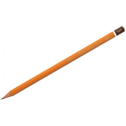 Карандаш ч/г Koh-I-Noor "1500" 10Н, заточен. Карандаш ч/г Koh-I-Noor "1500" 10Н, заточен.
