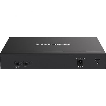Коммутатор Mercusys MS108GP (L2) 8x1Гбит/с 7PoE+ 65W неуправляемый Коммутатор Mercusys MS108GP (L2) 8x1Гбит/с 7PoE+ 65W неуправляемый