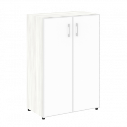 Yalta Шкаф LT.ST 2.4-R white Снежная патина/Стекло white 800*431*1195