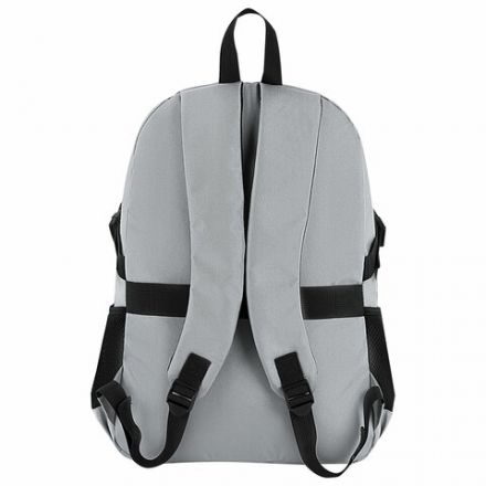 Рюкзак HEIKKI CHOICE (ХЕЙКИ) универсальный, 2 отделения, багажная лента, серый, 42х32х13 см, 272538 Рюкзак HEIKKI CHOICE (ХЕЙКИ) универсальный, 2 отделения, багажная лента, серый, 42х32х13 см, 272538