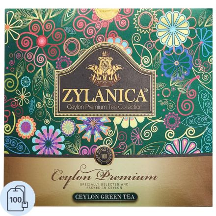 Чай Zylanica Ceylon Premium Collection зел. 100 пакx2гр/уп Чай Zylanica Ceylon Premium Collection зел. 100 пакx2гр/уп