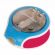 Точилка BRAUBERG "Mix Soft", пластиковая, с контейнером, корпус ассорти, 229585