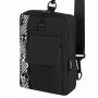 Сумка на плечо HEIKKI TORRENT (ХЕЙКИ) с карманом, "Chess emoji", черная, 25х18х3 см, 272638 Сумка на плечо HEIKKI TORRENT (ХЕЙКИ) с карманом, "Chess emoji", черная, 25х18х3 см, 272638