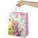 Пакет подарочный 26,5x12,7x33 см ЗОЛОТАЯ СКАЗКА "Spring Flowers", глиттер, розовый с голубым, 608247