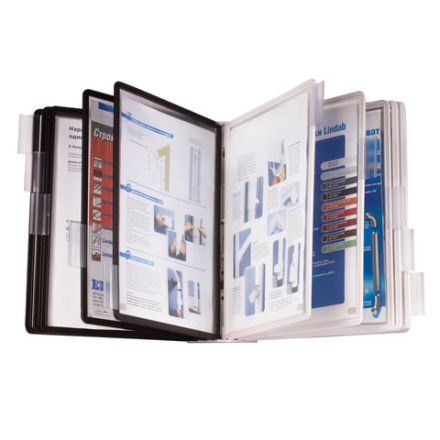 Демосистема настенная на 10 панелей, 5 черных и 5 серых панелей, DURABLE (Германия) "SHERPA", 5631-22 Демосистема настенная на 10 панелей, 5 черных и 5 серых панелей, DURABLE (Германия) "SHERPA", 5631-22