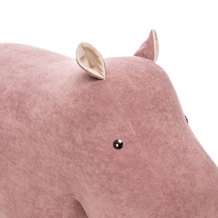 Пуф Leset Hippo Omega 19, компаньон Omega 02, Ткань Велюр