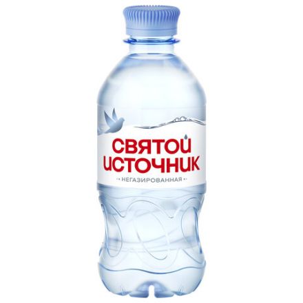 Вода негазированная питьевая СВЯТОЙ ИСТОЧНИК 0,33 л