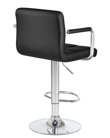 Стул барный DOBRIN KRUGER ARM, чёрный Стул барный DOBRIN KRUGER ARM, чёрный