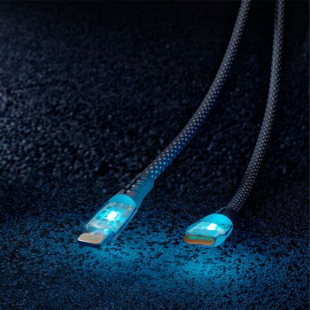 Кабель Type-C - Lightning, 1 м, 3 А, SMARTBUY, для быстрой зарядки и передачи данных, черный, PDTRANSP-BLACK Кабель Type-C - Lightning, 1 м, 3 А, SMARTBUY, для быстрой зарядки и передачи данных, черный, PDTRANSP-BLACK