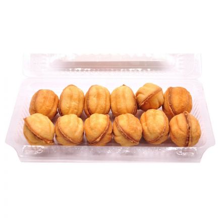 Печенье Орешки с начинкой вареная сгущенка Московсвитс, 260г