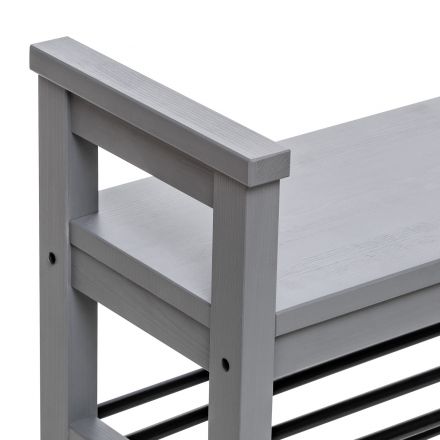 Leset Скамья "Мира" (Скамья 85), Серый