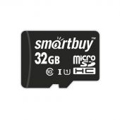 Карта памяти SmartBuy microSDHC 32 Gb Class 10 (SB32GBSDCL10-01)