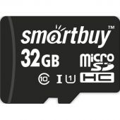 Карта памяти SmartBuy microSDHC 32 Gb Class 10 (SB32GBSDCL10-01)