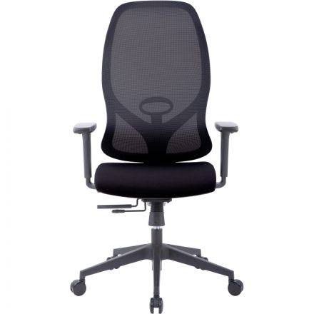 Кресло BN_Zm_EChair-603 MC сетка/ткань, черный Кресло BN_Zm_EChair-603 MC сетка/ткань, черный