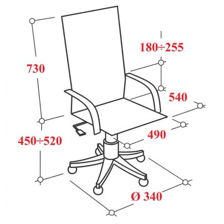 Кресло BN_Zm_EChair-603 MC сетка/ткань, черный Кресло BN_Zm_EChair-603 MC сетка/ткань, черный