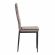 Стул Easy (mod. 24-1) металл, вельвет, 49 х 41 х 98 см, Dark grey (темно-серый) HLR24 / черный