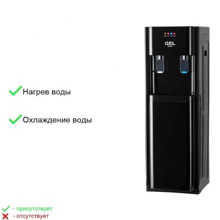 Кулер AEL BASIC LD-816a black,для воды