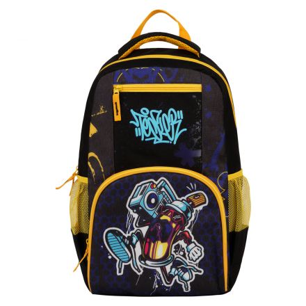 Рюкзак ArtSpace School "Graffiti", 44*31*16см, 1 отделение, 4 кармана, уплотн. спинка Рюкзак ArtSpace School "Graffiti", 44*31*16см, 1 отделение, 4 кармана, уплотн. спинка