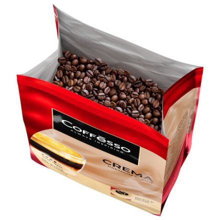 Кофе в зернах COFFESSO "Crema", 1 кг, 102486 Кофе в зернах COFFESSO "Crema", 1 кг, 102486