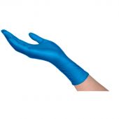 Перчатки одноразовые латекс Libry High Risk  синие (M) 25пар./уп,ПС