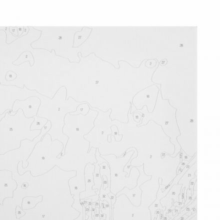 Картина по номерам 40х50 см, ОСТРОВ СОКРОВИЩ "Возвращение", на подрамнике, акрил, кисти, 663273