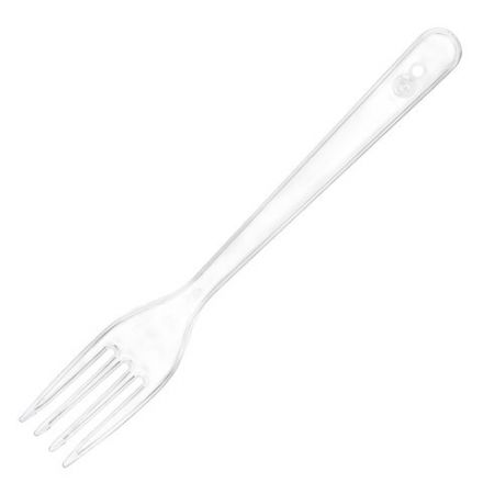 Вилка одноразовая пластиковая 180 мм, прозрачная, КОМПЛЕКТ 50 шт., КРИСТАЛЛ, LAIMA, 602653 Вилка одноразовая пластиковая 180 мм, прозрачная, КОМПЛЕКТ 50 шт., КРИСТАЛЛ, LAIMA, 602653