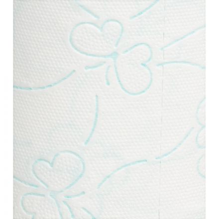 Бумага туалетная Luscan Comfort 2сл бел с зел тисн яблок 100%цел 21,9м4р/уп Бумага туалетная Luscan Comfort 2сл бел с зел тисн яблок 100%цел 21,9м4р/уп