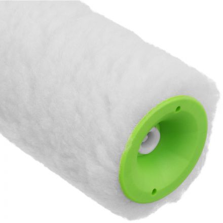 Валик с ручкой Сибртех 200 мм натуральный мех ворс 12 мм Валик с ручкой Сибртех 200 мм натуральный мех ворс 12 мм