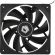 Вентилятор ID-Cooling FL-12025K 120x120mm черный 3-pin 21dB 145gr Ret