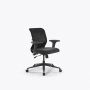 Кресло Sit 8 M4-9D - X2+Extra /Uh00/Wh12/D02P(M09.B11.G19.W02) Черный