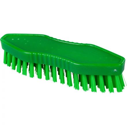 Щетка ручная скраб FBK 180х60мм жесткая зеленая 15062-5 Щетка ручная скраб FBK 180х60мм жесткая зеленая 15062-5