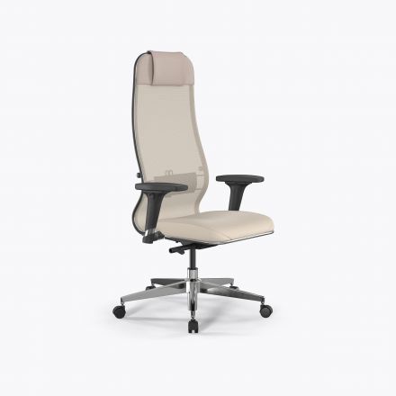 Кресло SynchroSit 10 B1-115D - X2+Extra /Um00/Wm12/D02P(M23.B22.G18.W02) Молочный