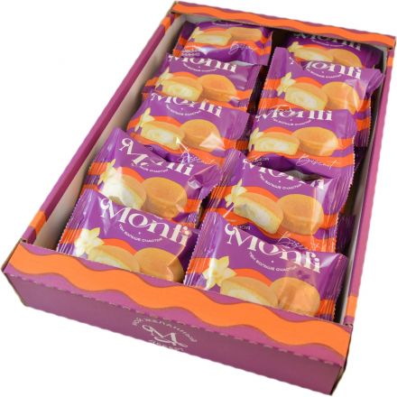 Пирожное Monfi torty со сливочной начинкой 540г