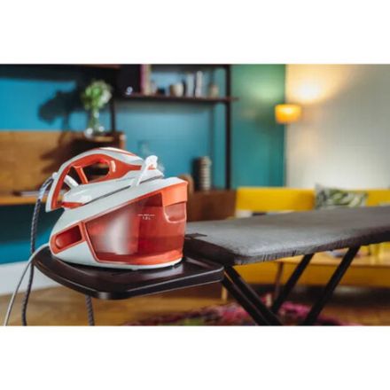 Парогенератор TEFAL SV8110E0, 2800 Вт, 6.3 Бар, постоянная подача пара 120 г/мин, паровой удар 420 г/мин, 1.8 л, белый/красный, 1830008618 Парогенератор TEFAL SV8110E0, 2800 Вт, 6.3 Бар, постоянная подача пара 120 г/мин, паровой удар 420 г/мин, 1.8 л, белый/красный, 1830008618