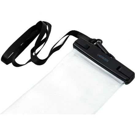 Чехол UGREEN LP186 водонепроницаемый для смартфонов. цвет черный (60959) Чехол UGREEN LP186 водонепроницаемый для смартфонов. цвет черный (60959)