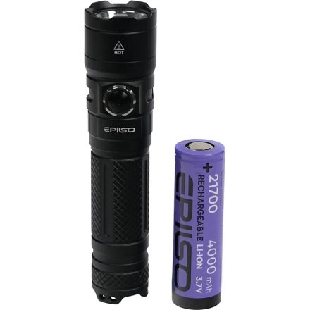 Фонарь EPILSO EPF-215 (карманный, CREE XHP50.2 20W, аккум. 21700)