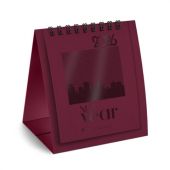 Календарь-домик настольный на гребне, 2026 г., BRAUBERG, 110х120 мм, БОРДОВЫЙ, 117284 Календарь-домик настольный на гребне, 2026 г., BRAUBERG, 110х120 мм, БОРДОВЫЙ, 117284