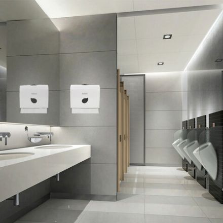 Диспенсер для полотенец LAIMA PROFESSIONAL ECO (Система H2), Z-сложения, белый, ABS-пластик, 606547 Диспенсер для полотенец LAIMA PROFESSIONAL ECO (Система H2), Z-сложения, белый, ABS-пластик, 606547