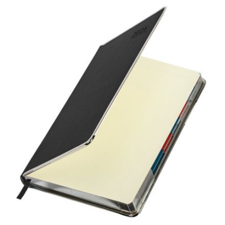 Ежедневник датированный 2026 А5 148х218 мм, GALANT "Infinity Silver", под кожу, черный, 117495 Ежедневник датированный 2026 А5 148х218 мм, GALANT "Infinity Silver", под кожу, черный, 117495