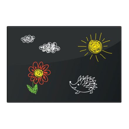 Доска магнитно-маркерная стеклянная 40х60 см, 3 магнита, ЧЕРНАЯ, BRAUBERG, 236745 Доска магнитно-маркерная стеклянная 40х60 см, 3 магнита, ЧЕРНАЯ, BRAUBERG, 236745