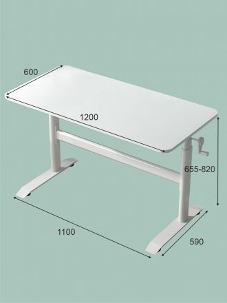 Стол детский регулируемый Everprof Kids Table 1 Белый