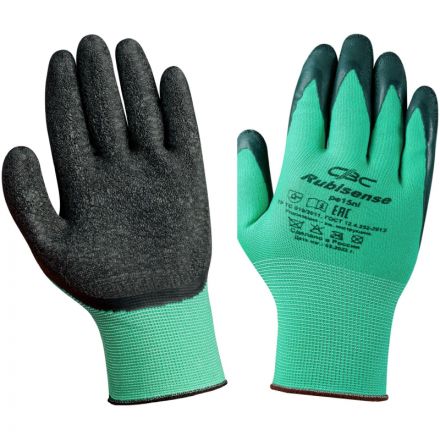 Перчатки защитные нейлоновые с латексным текстурированным покрытием (р.8) Перчатки защитные нейлоновые с латексным текстурированным покрытием (р.8)