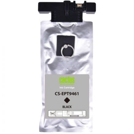 Картридж струйный Cactus CS-EPT9461 T9461 чер. для Epson WF-C5290DW Картридж струйный Cactus CS-EPT9461 T9461 чер. для Epson WF-C5290DW