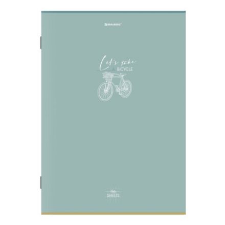 Тетрадь А4, 96 л., BRAUBERG, скоба, клетка, глянцевый лак, "Pastel", (микс в спайке), 405323 Тетрадь А4, 96 л., BRAUBERG, скоба, клетка, глянцевый лак, "Pastel", (микс в спайке), 405323