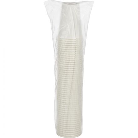 Стакан одноразовый бум 1-сл. d-90мм 300мл белый КОМУС 50шт/уп