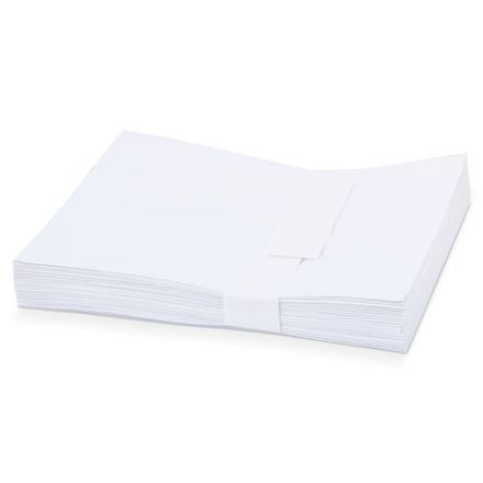Конверты С4 (229х324 мм), без клея, 100 г/м2, КОМПЛЕКТ 500 шт., треугольный клапан, 02983