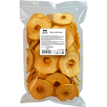 Чипсы Яблоко Деловой Стандарт, 500г