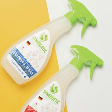 Средство для мытья стекол и зеркал с антибактериальным эффектом 500 мл SYNERGETIC, биоразлагаемое, распылитель, 39027, 107052 Средство для мытья стекол и зеркал с антибактериальным эффектом 500 мл SYNERGETIC, биоразлагаемое, распылитель, 39027, 107052